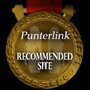Our site comes recommended by Punter Link